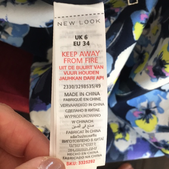 New look floral dress - Picture 5 of 6